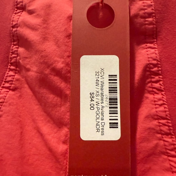 Wearables Washed Red Ruched Dress - Picture 9 of 9